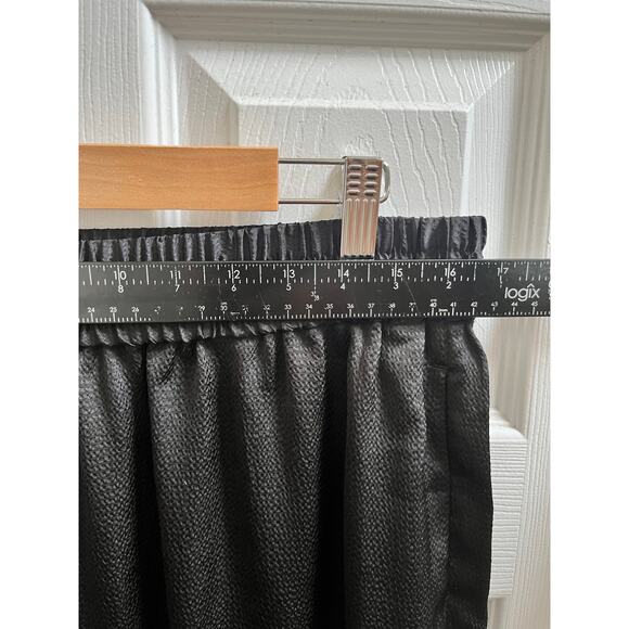 Michael Michael Kors Drawstring Elastic Waistband Textured Side Slits Pants 1X - Picture 8 of 15